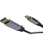 Inca ITCD-20 Videokabel-Adapter 2 m USB Typ-C HDMI Schwarz, Silber