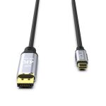 Inca ITCD-20 Videokabel-Adapter 2 m USB Typ-C HDMI Schwarz, Silber