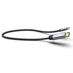 Inca ITCD-20 Videokabel-Adapter 2 m USB Typ-C HDMI Schwarz, Silber