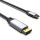 Inca ITCD-20 Videokabel-Adapter 2 m USB Typ-C HDMI Schwarz, Silber
