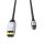 Inca ITCD-20 Videokabel-Adapter 2 m USB Typ-C HDMI Schwarz, Silber