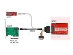 DELOCK 2.5" Konverter U.2 SFF-8639 > M.2 NVMe Key M PCIe 4.0