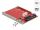 DELOCK 2.5" Konverter U.2 SFF-8639 > M.2 NVMe Key M PCIe 4.0