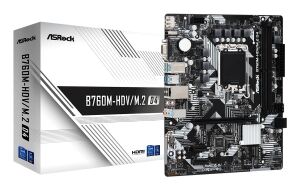 Asrock B760M-HDV/M.2 D4 Intel B760 LGA 1700 micro ATX