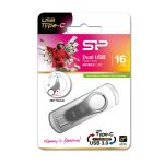 Silicon Power Mobile C80 USB-Stick 16 GB USB Type-A / USB Type-C 3.2 Gen 1 (3.1 Gen 1) Titan