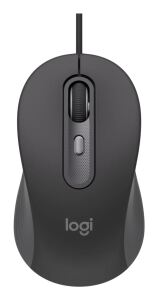 Logitech Signature Wired M520 for Business Maus Büro Beidhändig USB Typ-C Optisch 4000 DPI