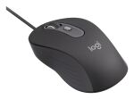 Logitech Signature Wired M520 for Business Maus Büro Beidhändig USB Typ-C Optisch 4000 DPI