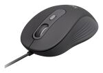 Logitech Signature Wired M520 for Business Maus Büro Beidhändig USB Typ-C Optisch 4000 DPI