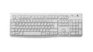 Logitech Keyboard K120 for Business Tastatur Büro USB QWERTZ Deutsch Weiß