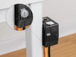 DELOCK Keystone Leergehäuse 2 Port magnetisch. Unterseite sw