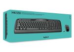 Logitech Wireless Combo MK330 Tastatur Maus enthalten Büro USB QWERTZ Deutsch Schwarz