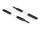DELOCK Klett-Kabelbinder L 200 x B 12 mm schwarz 10 Stück