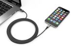 smrter SPEEDY Ladekabel, Typ Lightning, 100cm, black retail