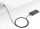 smrter SPEEDY Ladekabel, Typ Lightning, 100cm, black retail