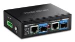 Trendnet TI-BF22SFP Netzwerk Medienkonverter 1000 Mbit/s Schwarz