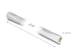DELOCK Kabelschlauch aus Glasfasergeflecht und Alu 2m x 20mm