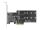 DeLOCK 3 Port SATA und 2 Slot M.2 Key B PCI Express x4 Karte - Low Profile Formfaktor