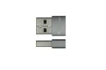 Alcasa USB-AD203 Kabeladapter USB-A USB-C Grau