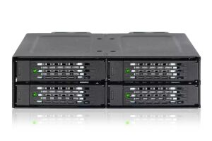 Icy Dock MB699VP-B Hard Drive Backplane Schwarz