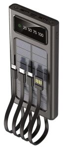 2GO 797371 Powerbank 10000 mAh Schwarz