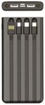 2GO 797371 Powerbank 10000 mAh Schwarz