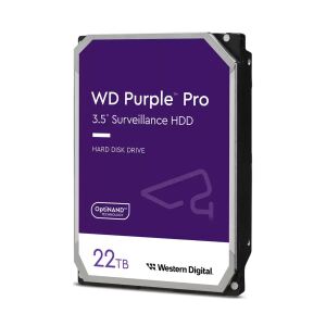 Western Digital Purple Pro Interne Festplatte 22 TB 7200 RPM 512 MB 3.5" Serial ATA III