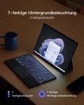Inateck KB01104_GRAY Tabletersatzteil/-zubehör Tastatur