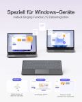 Inateck KB01104_GRAY Tabletersatzteil/-zubehör Tastatur