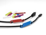 DELOCK Kabelmarkierer Set 10 Stück farbig