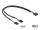 DELOCK Kabel USB 2.0 Pfostenbuchse 2,54 mm 10 Pin zu 2 x USB