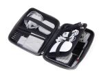 TROIKA CBO10/GB Personal Organizer Kunstleder, Samt Grau