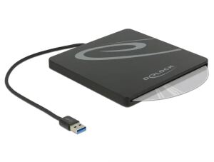 DeLOCK 42604 ODD-Gehäuse 13,3 cm (5.25") SATA III Schwarz