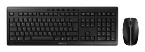 CHERRY STREAM DESKTOP, Kebelloses Desktopset, Schwarz, USB (QWERTZ - DE)