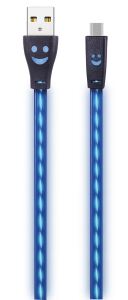 2GO 795535 USB Kabel 1 m USB B Micro-USB B Blau