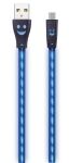 2GO 795535 USB Kabel 1 m USB B Micro-USB B Blau