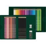 Faber-Castell Polychromos & Pitt Graphite Matt Geschenkset 50-teilig