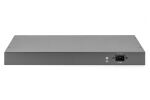 Digitus DN-95343 Netzwerk-Switch Unmanaged Fast Ethernet (10/100) Power over Ethernet (PoE) 1U Schwarz, Silber