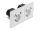 DELOCK Einbausteckdose mit 4 x USB Typ-A Ladeport 2 x 2,8 A