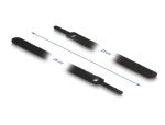 DELOCK Klett-Kabelbinder L 250 x B 12 mm schwarz 10...