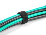 DELOCK Klett-Kabelbinder L 250 x B 12 mm schwarz 10 Stück