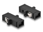 DeLOCK LWL Kupplung MTRJ Buchse zu MTRJ Buchse schwarz