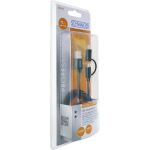 Schwaiger CK 3112 USB Kabel USB 2.0 1 m USB A Micro-USB B 0,48 Gbit/s Schwarz