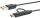 Schwaiger CK 3112 USB Kabel USB 2.0 1 m USB A Micro-USB B 0,48 Gbit/s Schwarz