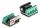 DeLOCK Adapter USB 2.0 Typ-A zu 1 x Seriell RS-422/485 Stecker mit 6 Pin Terminalblock 5 V 1 m