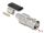 DELOCK BNC Buchse zum Crimpen RG-59 mit Schrumpfschlauch