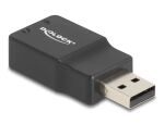 DeLOCK Externe USB Soundkarte mit USB-A Stecker auf 2 x...