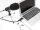 DeLOCK Externe USB Soundkarte mit USB-A Stecker auf 2 x 3,5 mm Klinkenbuchse Plug & Play Audio Adapter schwarz