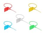 DELOCK Kabelbinder mit Beschriftungsfeld L 250 x B 2,7 mm