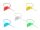 DELOCK Kabelbinder mit Beschriftungsfeld L 250 x B 2,7 mm