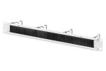 Digitus Kabelrangierpanel mit Stahlbügeln und Bürstenleiste für 482,6 mm (19")-Schränke, 1HE